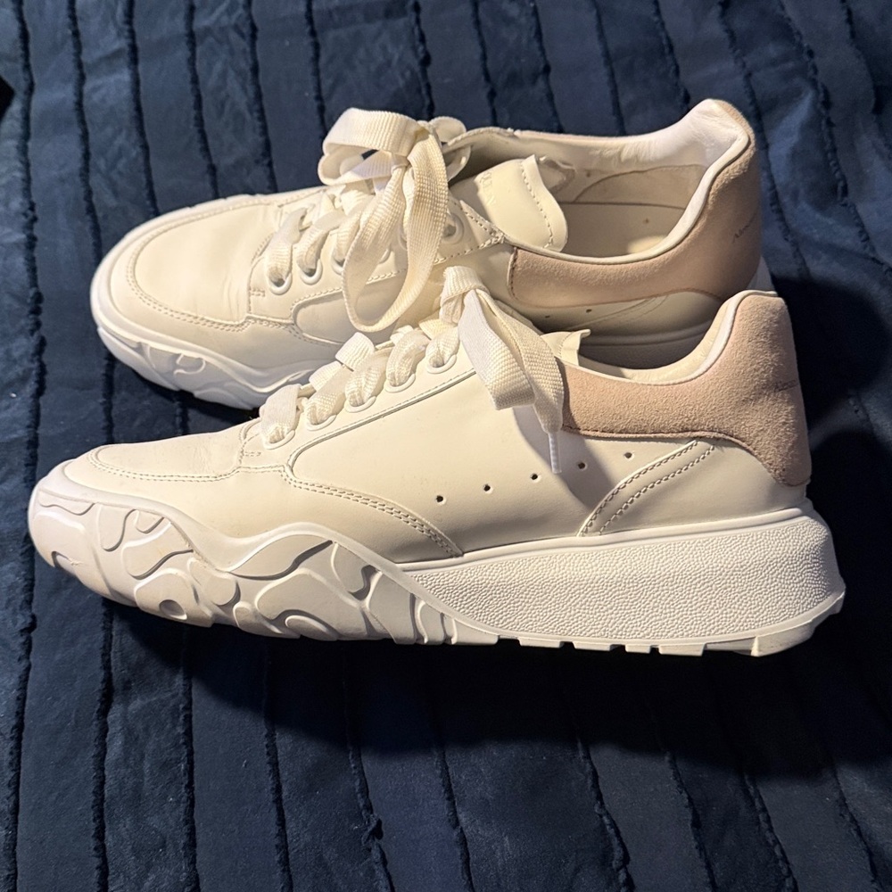 Alexander McQueen Women's Off-White Sneakers Trainers 38 1/2 US 8